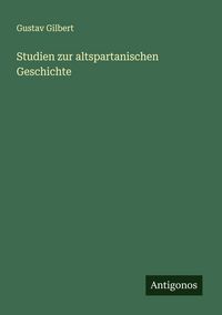 Produktbild: Studien zur altspartanischen Geschichte