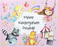 Produktbild: Freundebuch - Meine Kindergartenfreunde - Design 3 - rosa Cover