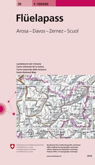 Bild vom Artikel Swisstopo 1 : 100 000 Flüelapass vom Autor 
