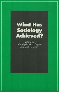 Produktbild: What Has Sociology Achieved?