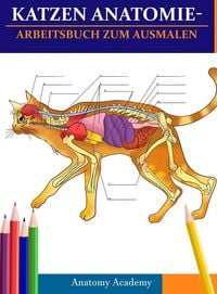 Produktbild: Katzen AnatomieArbeitsbuch zum Ausmalen