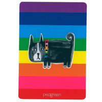 Bild vom Artikel Postkarte "Hund" mit 2-in-1 Sticker vom Autor 