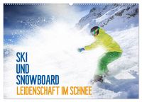 Produktbild: Ski und Snowboard - Leidenschaft im Schnee (Wandkalender 2026 DIN A2 quer), CALVENDO Monatskalender