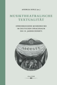 Produktbild: Musiktheatralische Textualit&auml;t