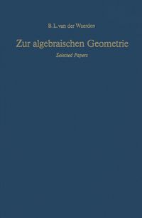 Produktbild: Zur algebraischen Geometrie