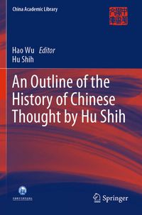 Produktbild: An Outline of the History of Chinese Thought by Hu Shih