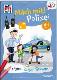 Produktbild: WAS IST WAS Meine Welt Mach mit! Polizei