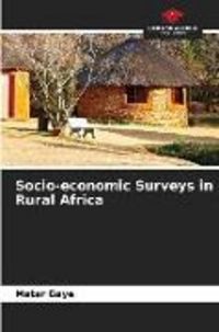Produktbild: Socio-economic Surveys in Rural Africa