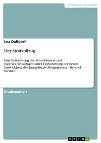 Produktbild: Der Strafvollzug