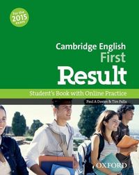 Produktbild: Cambridge English: First Result: Stud. Bk. and Online Pack