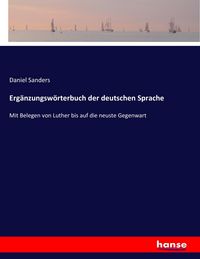 Produktbild: Erg&auml;nzungsw&ouml;rterbuch der deutschen Sprache