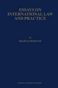 Produktbild: Essays on International Law and Practice