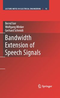 Produktbild: Bandwidth Extension of Speech Signals