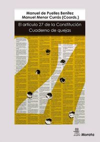 Produktbild: El art&iacute;culo 27 de la Constituci&oacute;n : cuaderno de quejas