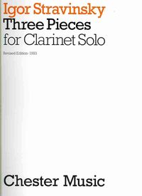 Produktbild: 3 Pieces for Clarinet Solo
