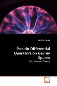 Produktbild: Prasad, A: Pseudo-Differential Operators on Gevrey Spaces