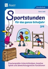 Produktbild: Sportstunden f&uuml;r das ganze Schuljahr 3/4