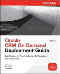 Produktbild: Oracle Crm on Demand Deployment Guide