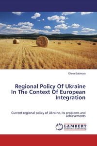 Produktbild: Regional Policy Of Ukraine In The Context Of European Integration