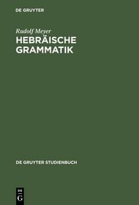 Produktbild: Hebr&auml;ische Grammatik