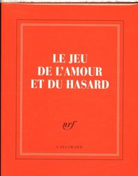 Produktbild: Le jeu de l'amour et du hasard : carnet carr&eacute; couleur lign&eacute;