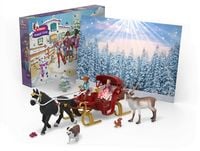 Produktbild: Gro&szlig;er Adventskalender HORSE CLUB 2025 -Weihnachtliche Schlittenfahrt