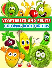 Produktbild: Fruits And Vegetables Coloring Book For Kids