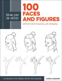 Produktbild: Draw Like an Artist: 100 Faces and Figures