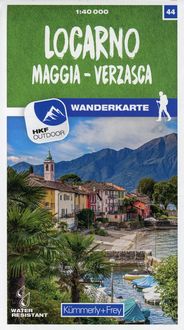Bild vom Artikel Locarno / Maggia - Verzasca 44 Wanderkarte 1:40 000 matt laminiert vom Autor 