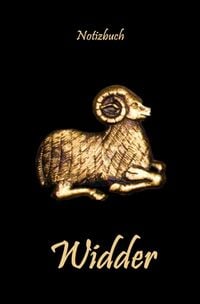Produktbild: Notizbuch Widder Sternzeichen