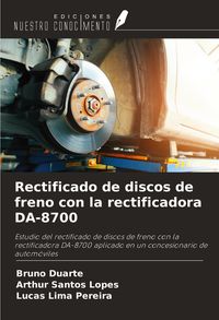 Produktbild: Rectificado de discos de freno con la rectificadora DA-8700