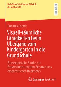 Produktbild: Visuell-r&auml;umliche F&auml;higkeiten beim &Uuml;bergang vom Kindergarten in die Grundschule