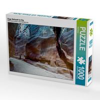 Produktbild: CALVENDO Puzzle Enge Schlucht im Siq | 1000 Teile Lege-Gr&ouml;&szlig;e 64x48cm Foto-Puzzle f&uuml;r gl&uuml;ckliche Stunden