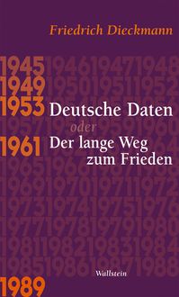 Produktbild: Deutsche Daten oder Der lange Weg zum Frieden