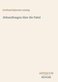 Produktbild: Abhandlungen &uuml;ber die Fabel