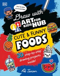 Produktbild: Draw with Art for Kids Hub Cute and Funny Foods