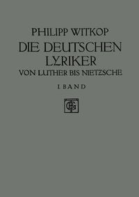 Produktbild: Die Deutschen Lyriker