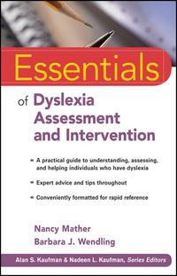 Produktbild: Essentials of Dyslexia Assessment and Intervention