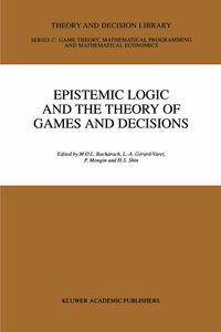 Produktbild: Epistemic Logic and the Theory of Games and Decisions