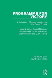 Produktbild: Programme for Victory (Works of Harold J. Laski)