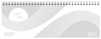 Produktbild: Tischkalender quer Professional Colourlux 2027 wei&szlig;