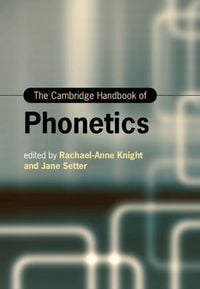 Produktbild: Cambridge Handbook of Phonetics