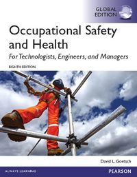 Produktbild: Occupational Safety and Health for Technologists, Engineers, and Managers, Global Edition