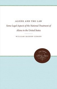 Produktbild: Aliens and the Law