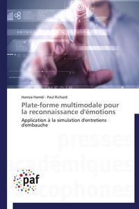Produktbild: Plate-forme multimodale pour la reconnaissance d'&eacute;motions