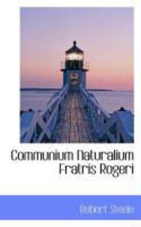 Produktbild: Communium Naturalium Fratris Rogeri