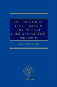 Produktbild: International Co-operation in Civil and Criminal Matters