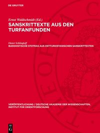 Produktbild: Buddhistische Stotras aus ostturkistanischen Sanskrittexten