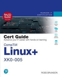 Produktbild: CompTIA Linux+ XK0-005 Cert Guide