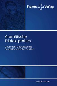 Produktbild: Aram&auml;ische Dialektproben